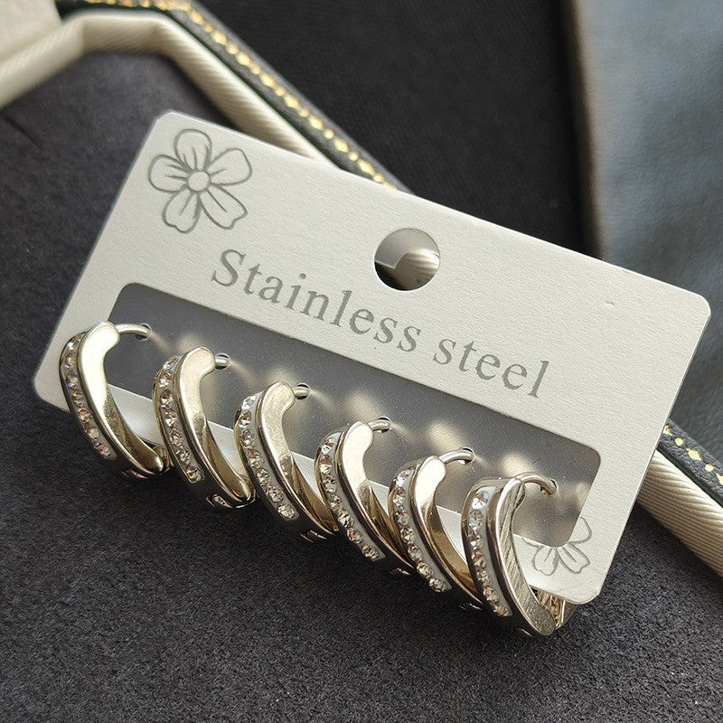 Simple Commute Fashion Temperament Wild High Sense Exquisite Versatile Design Rings