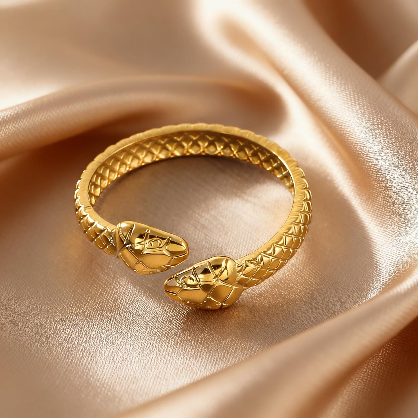 Steel Open-end Niche High-grade Fashion Trend Affordable Luxury Style Ring