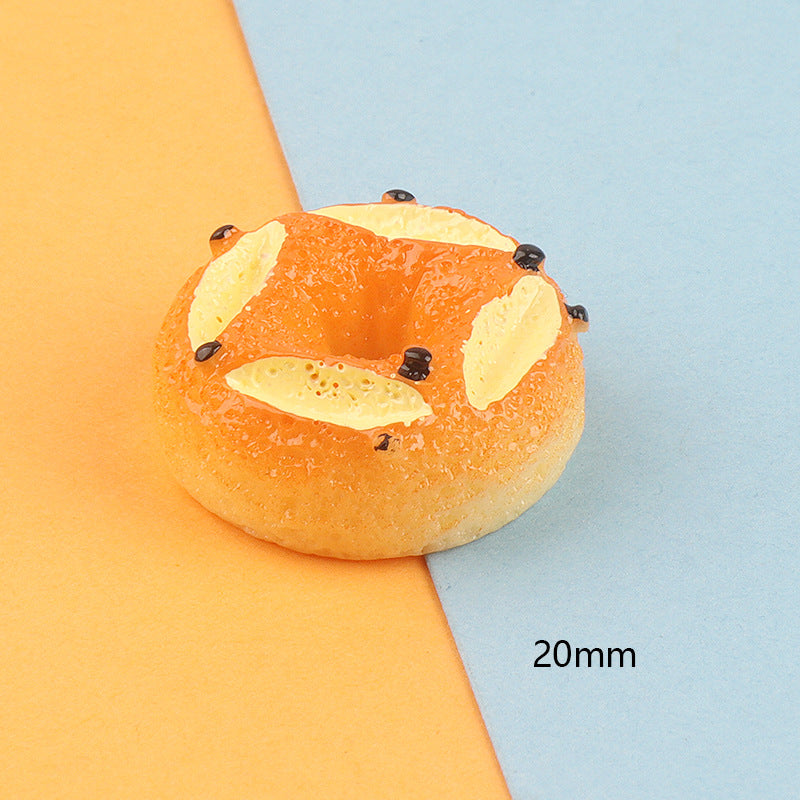 Children's Simulation Candy Toy Cream Bread Cake Glue Jewelry Accessories