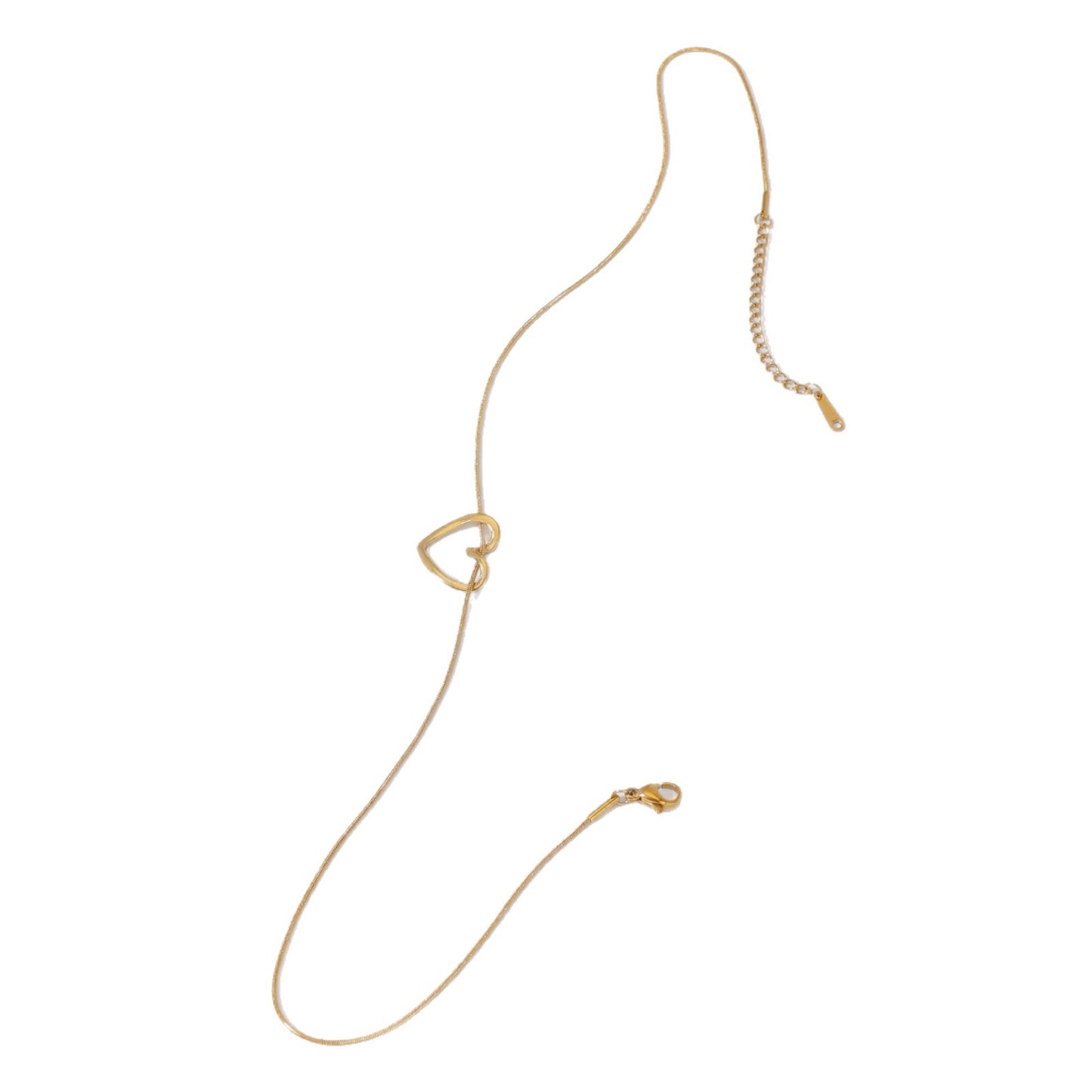 Titanium Steel Stainless Fashion Simple Light Luxury Gold Pendants
