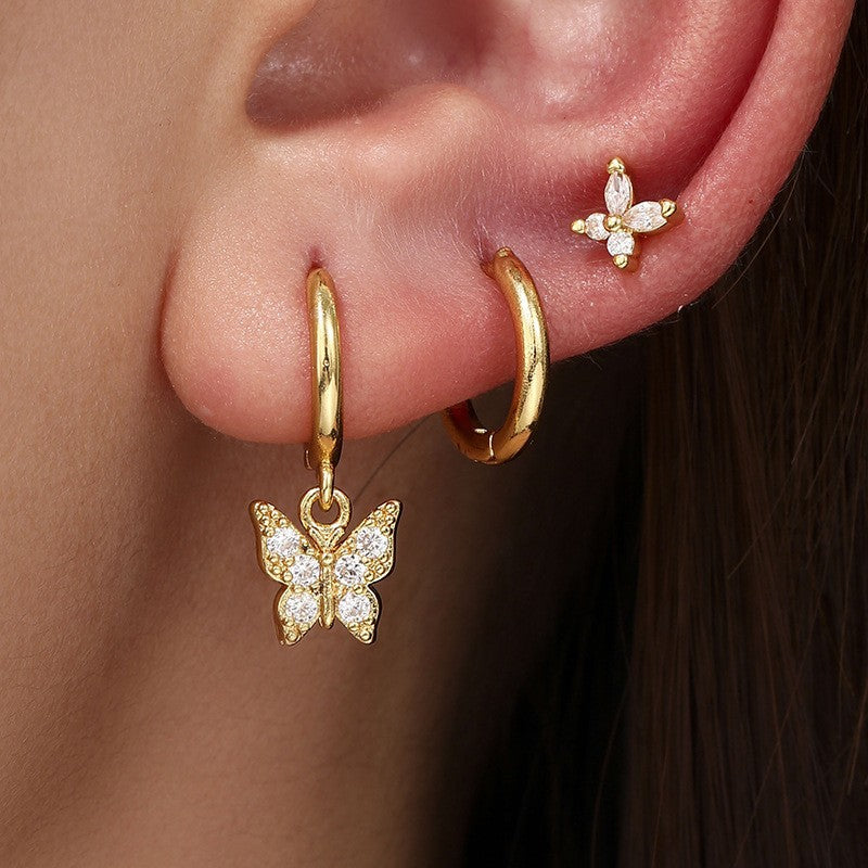 Women's Fashion Single Ear Suit Clip Graceful Rings