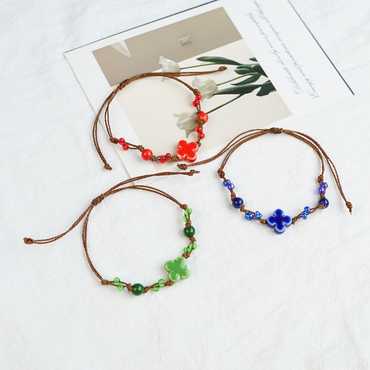Style Immediately Rich Ceramic Stall Handmade Bracelets