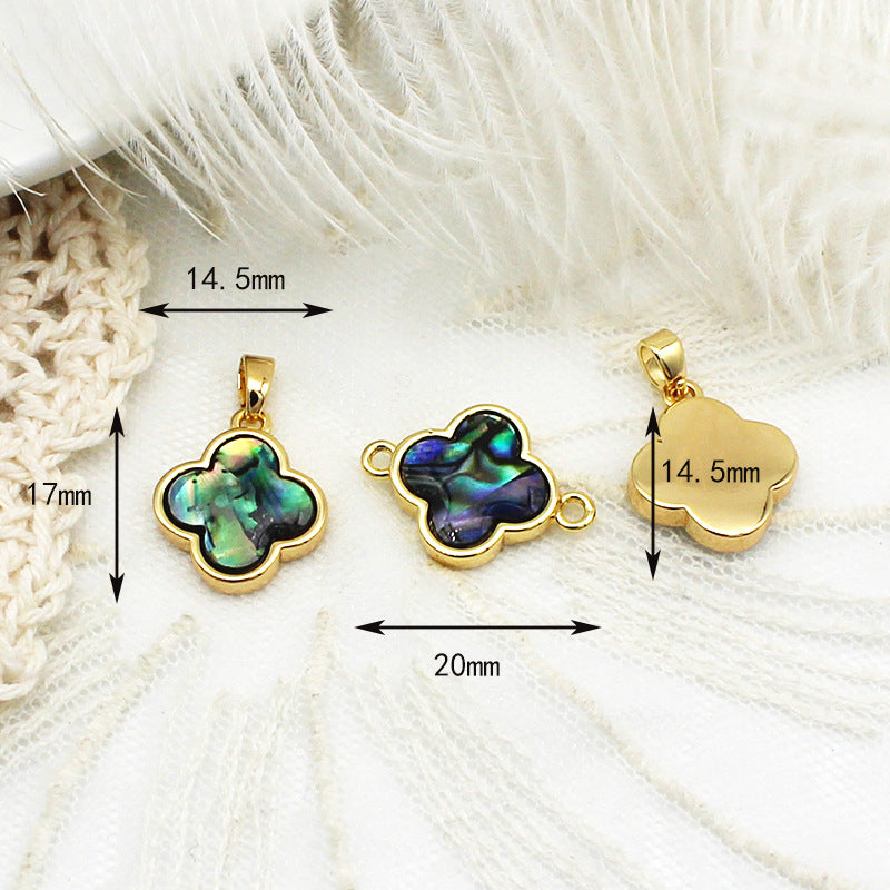 Starry Sky Universe Abalone Shell Geometric Jewelry Accessories