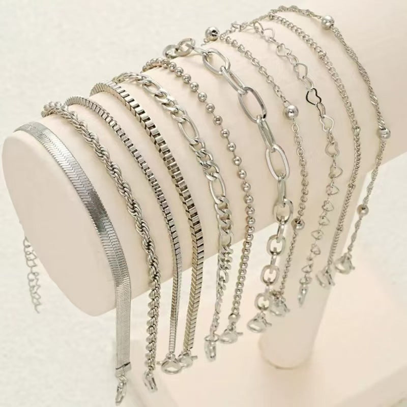 Women's Bohemian Minimalist Metal Chain Suit Bracelet