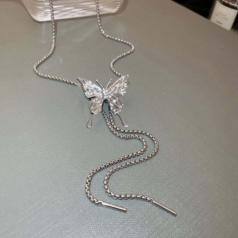 Butterfly Pull Adjustable Waist Chain Arm Necklaces