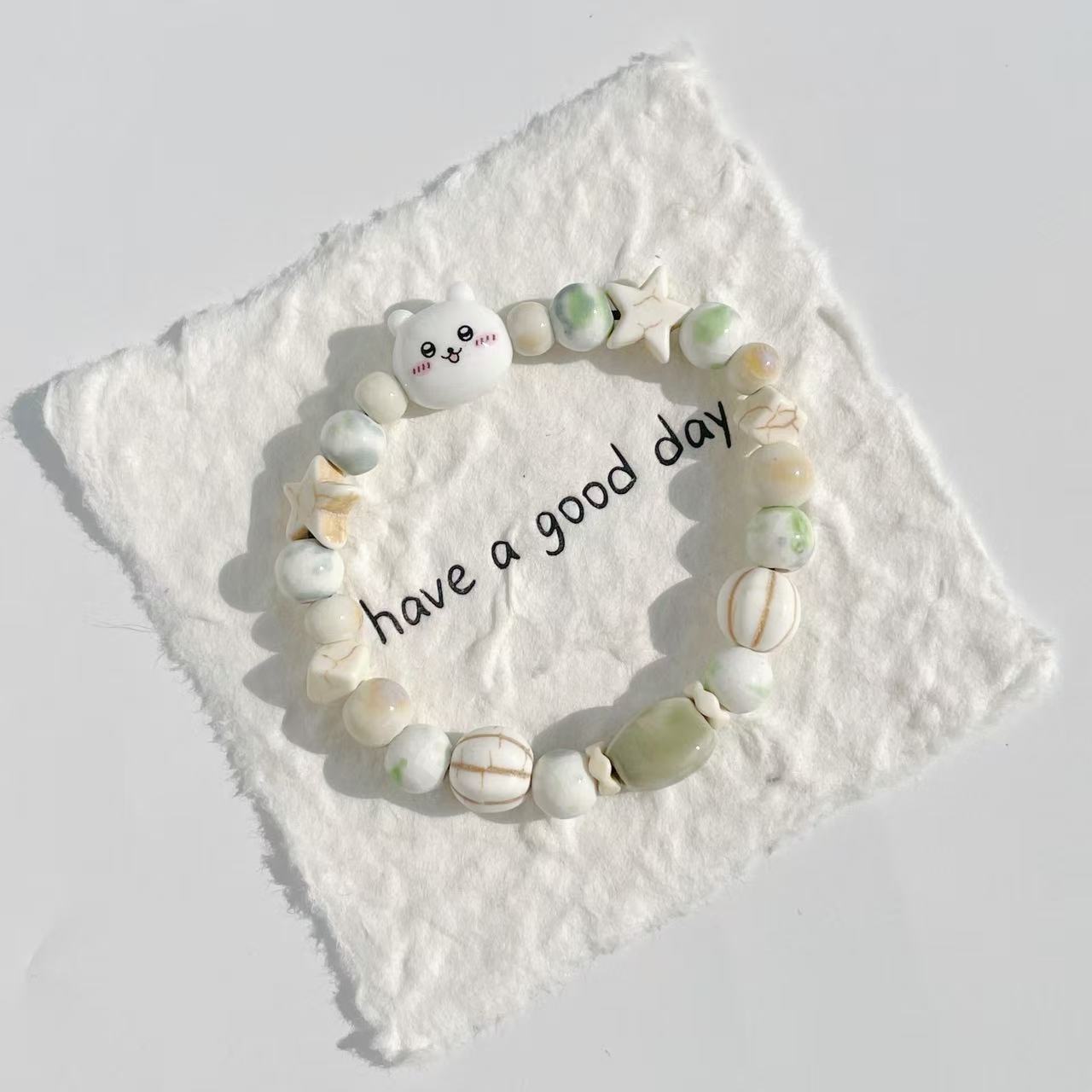 Ceramic Summer Cute Girlfriends Stall Gift Bracelets