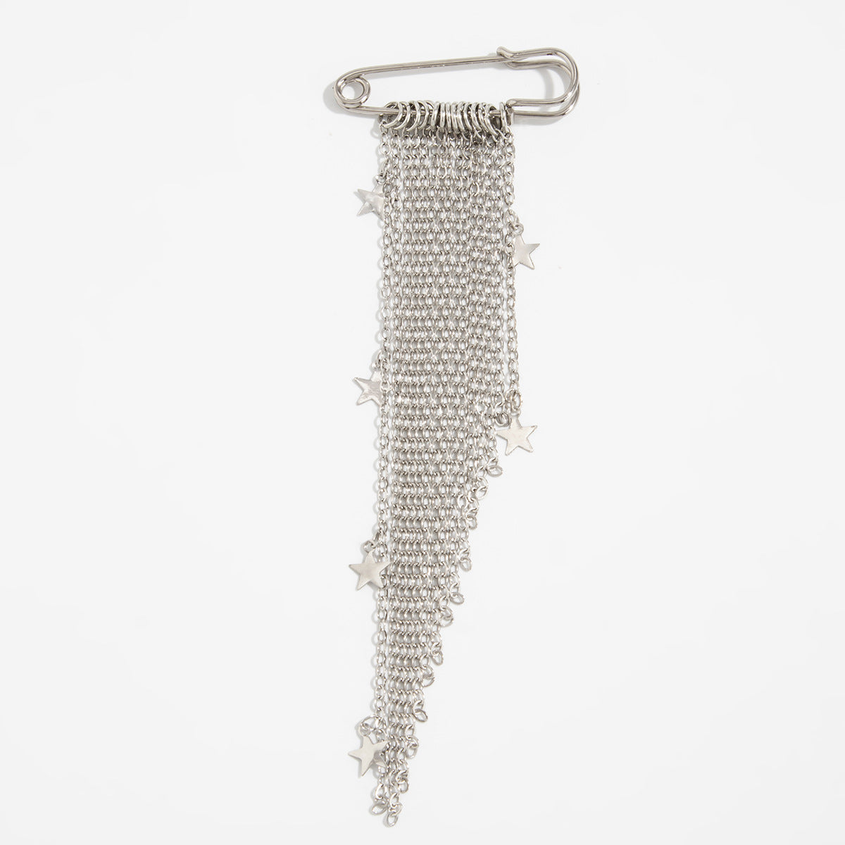 Pin Brooch Design Gravel Rivet Shortened Brooches