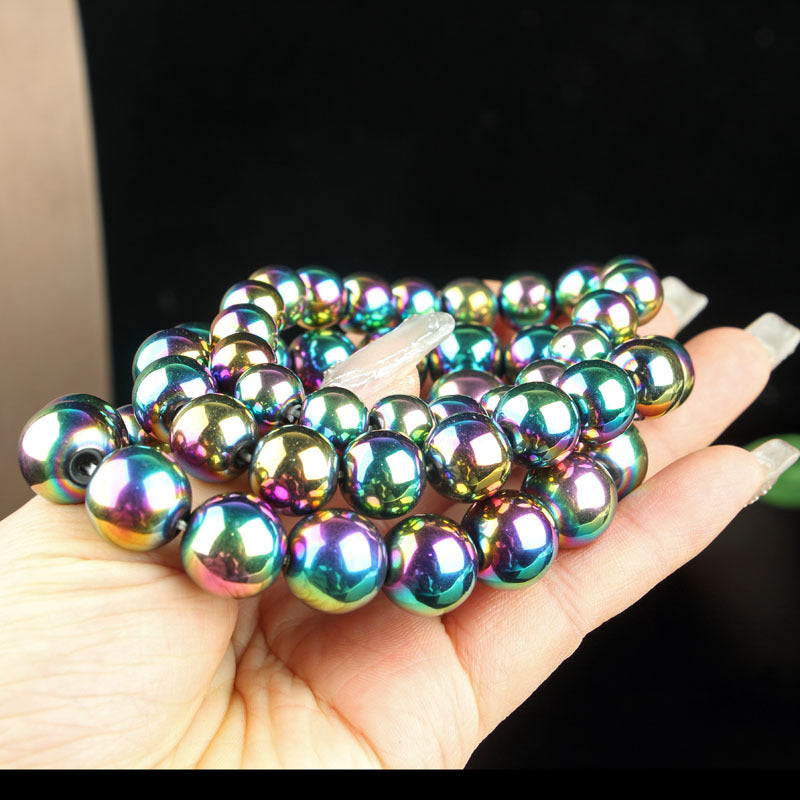 Slouchy Magnet Manual Hematite Energy Stone Necklaces