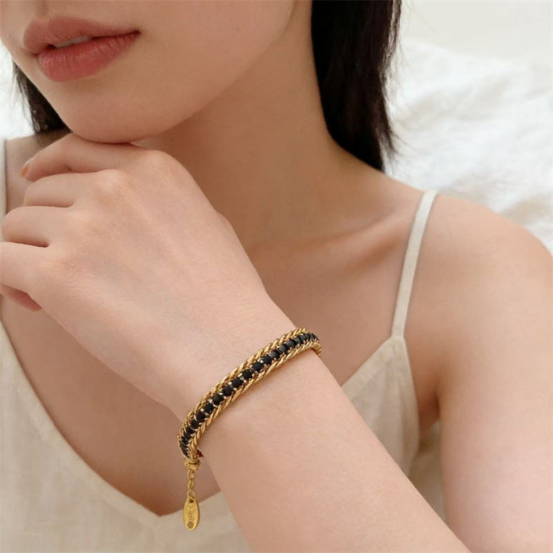Women's Titanium Steel Fashionable Light Luxury High-grade Stainless Bracelet