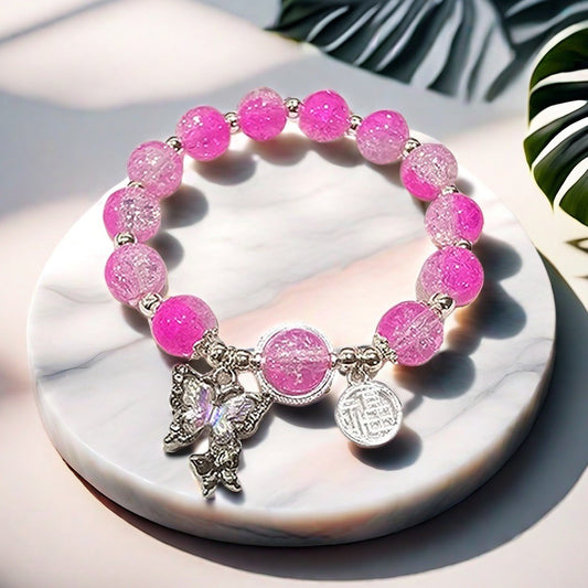 Multi Floral Butterfly Female Temperament High Bracelets