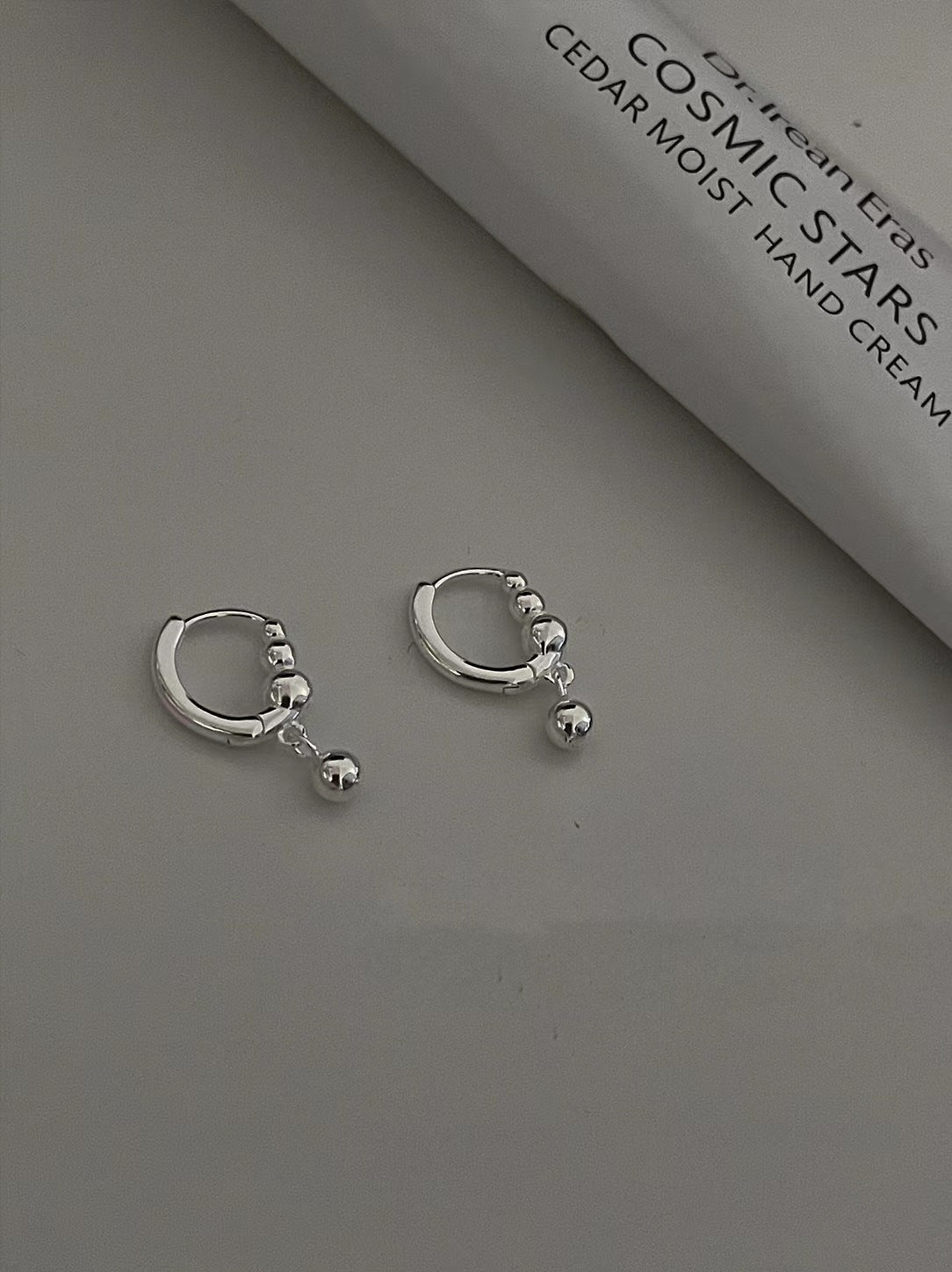 Clip Trendy Small Balls Simple Grace Earrings