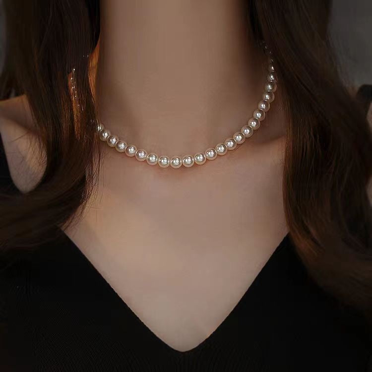 Women's Day Gift Pearl Magnetic Buckle Australian Necklaces