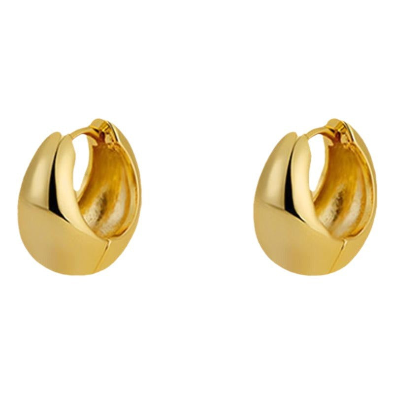Drop Ear Clip Mild Luxury Retro Earrings