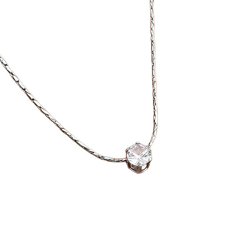 Women's Fringed Zircon Graceful Personality Light Luxury Simplicity High-grade Fashion Necklace