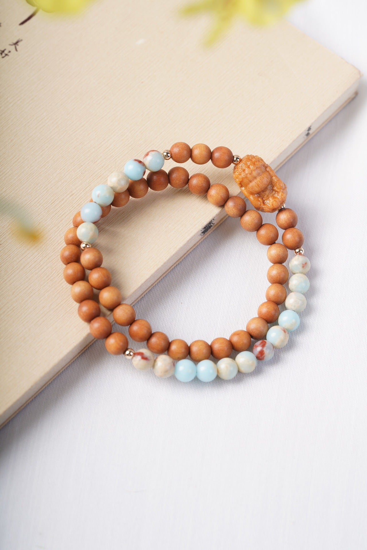 Barbie Sandalwood Tassel National Style Female Artistic Bracelets