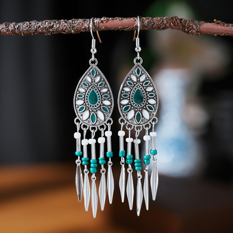 Cool New Bohemian Your Daisy Ornament Earrings