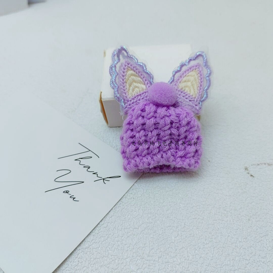 Crocheting Small Toy Hat Parrot Hamster Tiger Skin Pet Jewelry Accessories