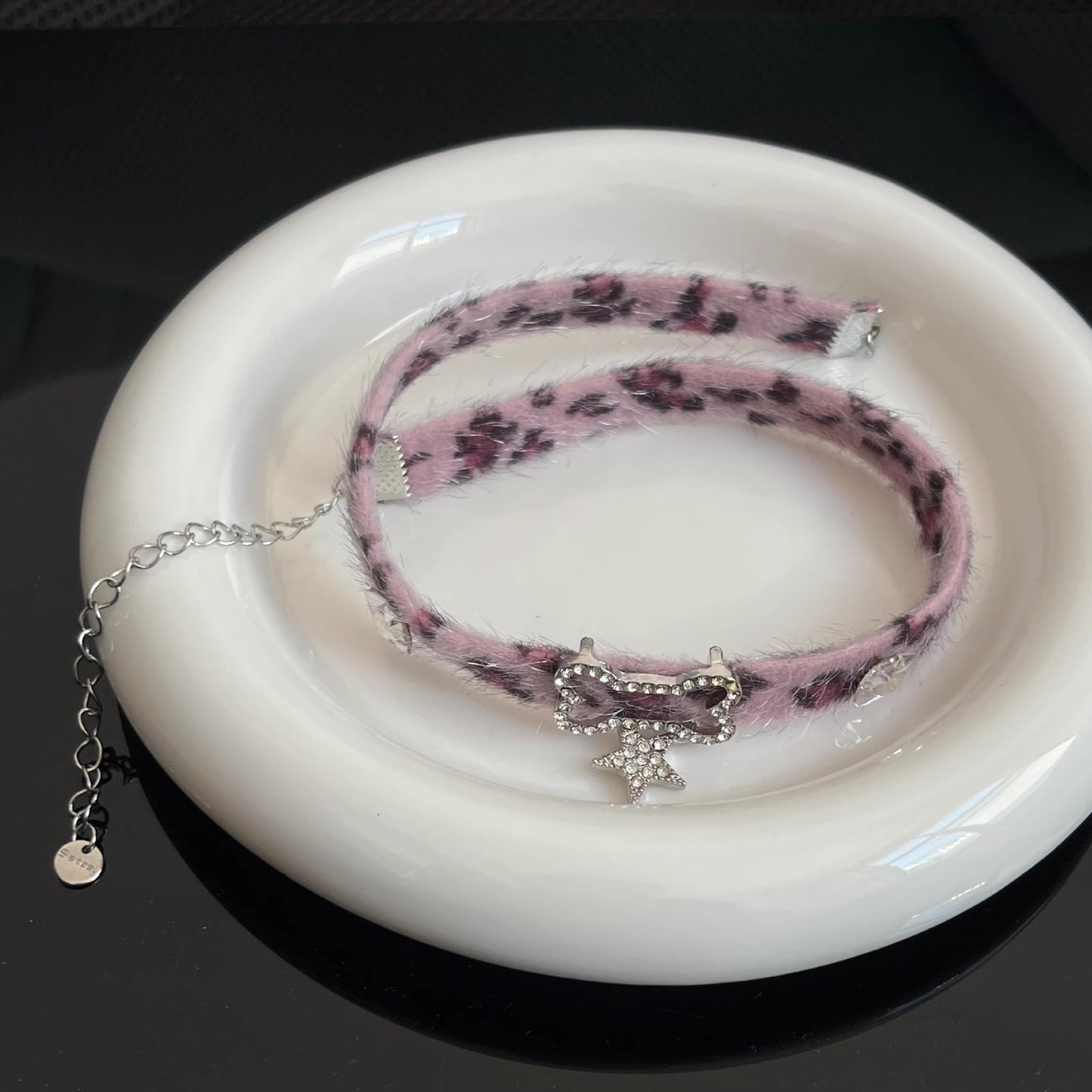 Niche Asian Culture Design Sense Punk Hot Short Horsehair Neck Rings