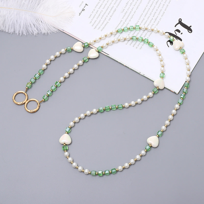 Phone Case Lanyard Handmade Beaded Bag Hanging Ornaments