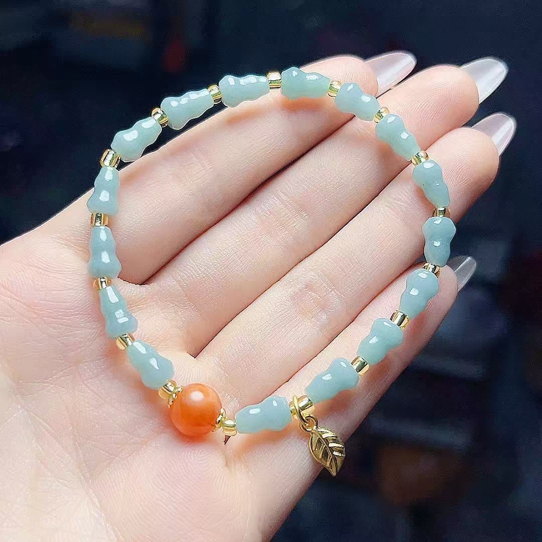 Women's With Leaves Simple Exquisite Niche Fashion Bracelet