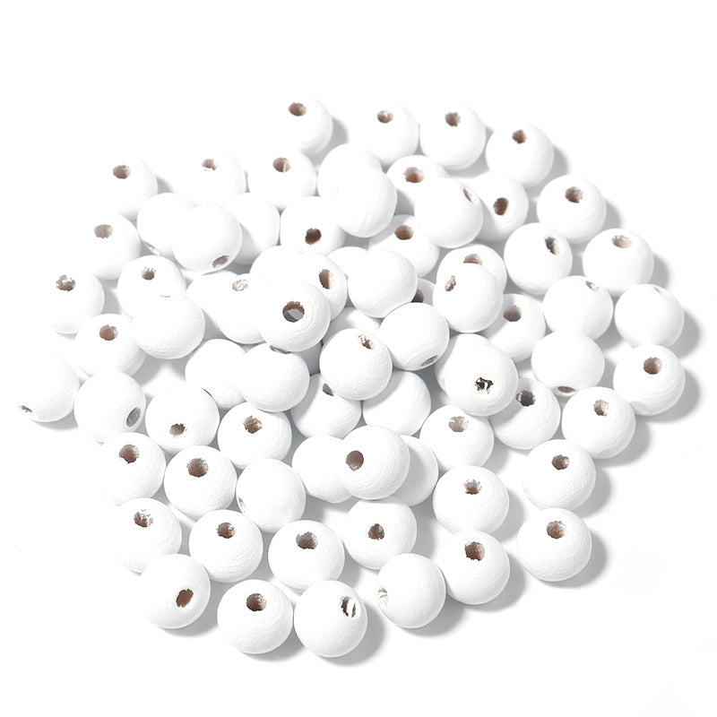 Beads Wooden Bead Scattered Handmade Log Jewelry Accessories