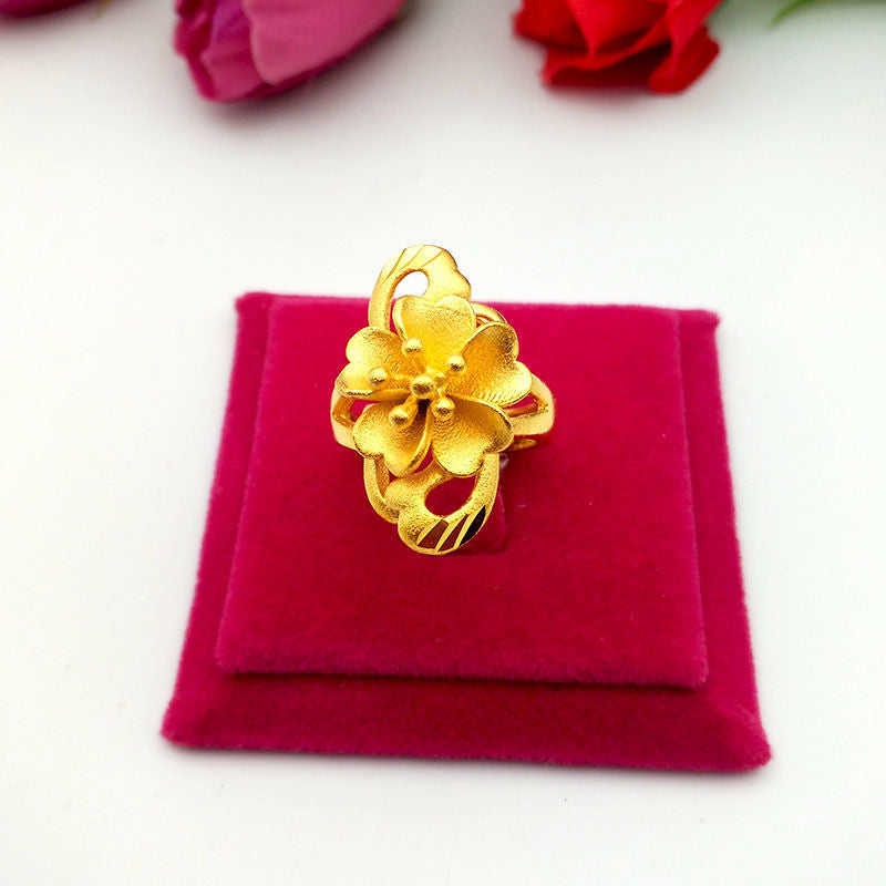 Female Imitation Accessories Lily Bow Simple Jewelry Stall Rings