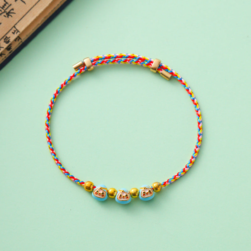 Children's Hundred Dragon Boat Festival Colorful Braided Rope Batches Of Goods Bracelets