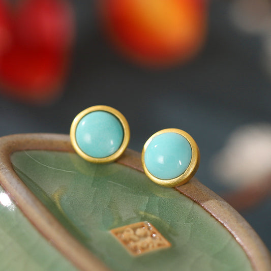 Women's Sterling Sier Gold Plated Southern Red Earrings