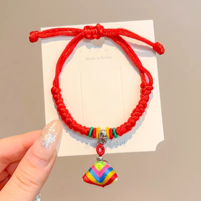 Dragon Boat Festival Colorful Rope Hand Woven Line Holiday Gift Bracelets