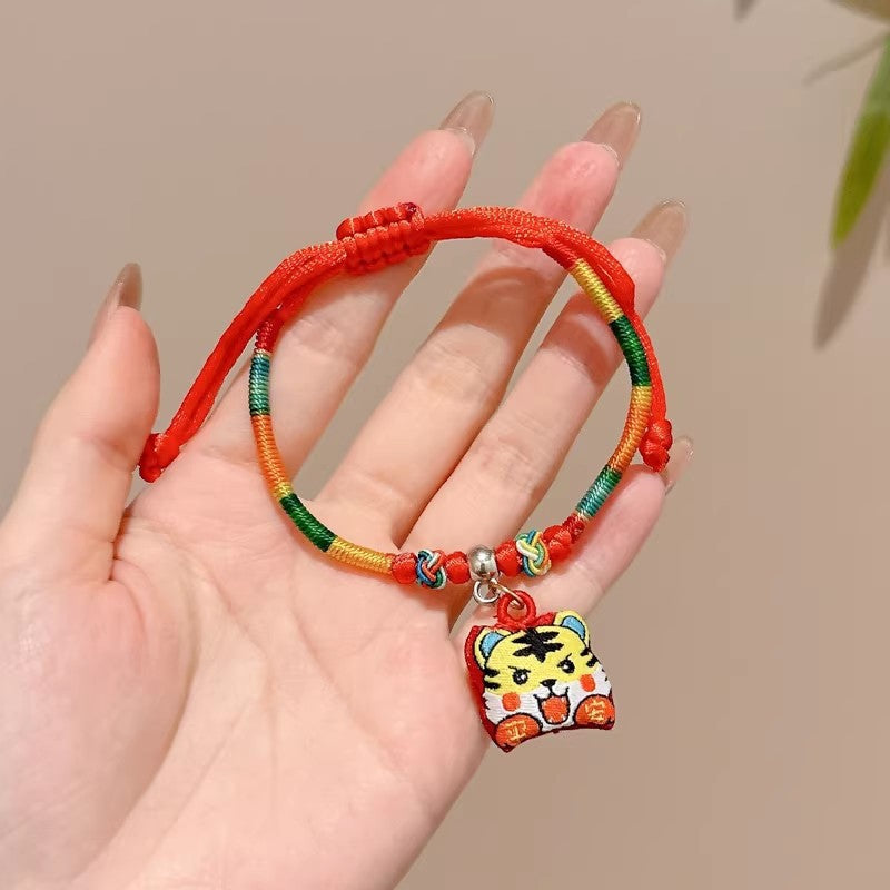 Dragon Boat Festival Colorful Rope Hand Woven Line Holiday Gift Bracelets