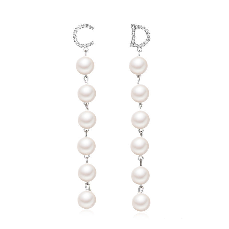Women's Korean Style Mori Artistic Cold Simple Metal Stud Earrings
