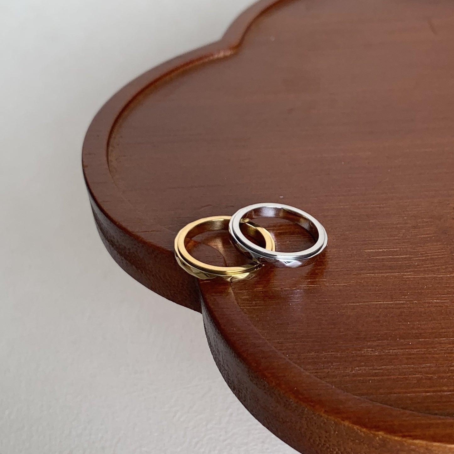 Section Rotatable Rotating Geometry Couple Simple Ring