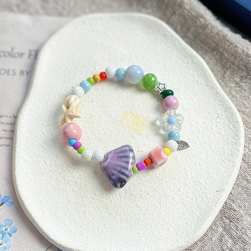 Ceramic Design High-grade Female Sweet Travel Simple Fresh Bracelet