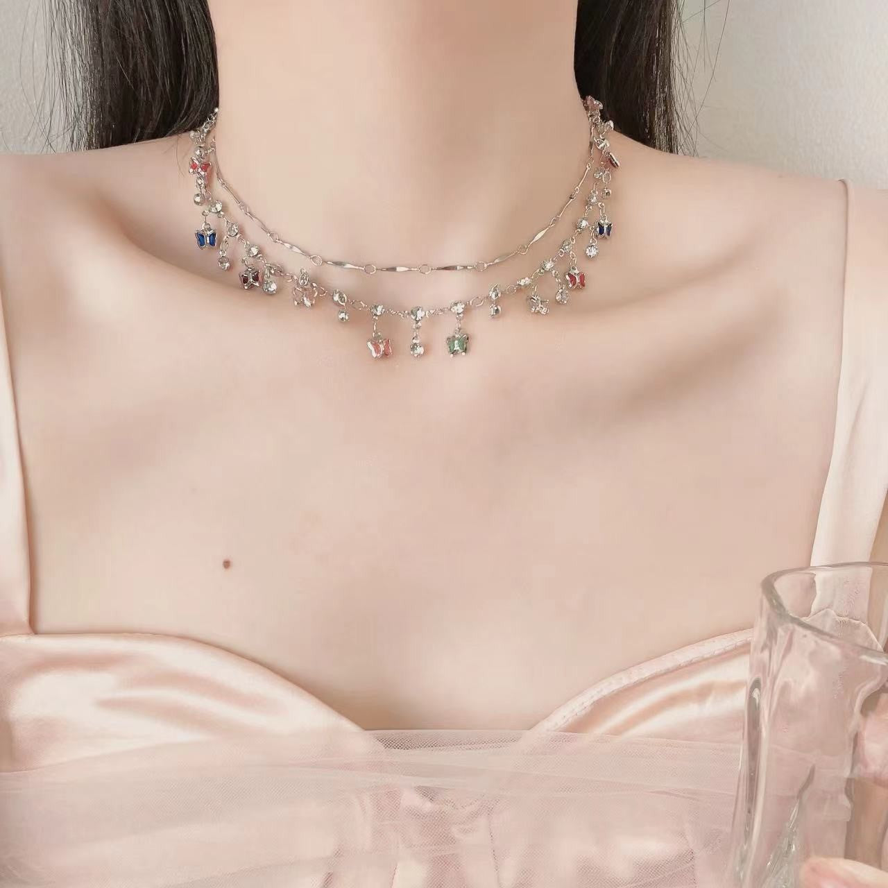 Women's Light Luxury Creative Niche Personality Clavicle Chain High Sense Necklaces