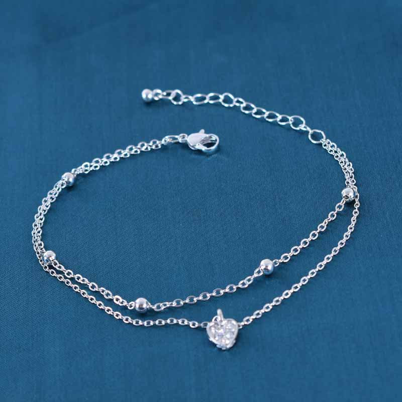 Women's Fashion Popular Cute Heart Love Anklets