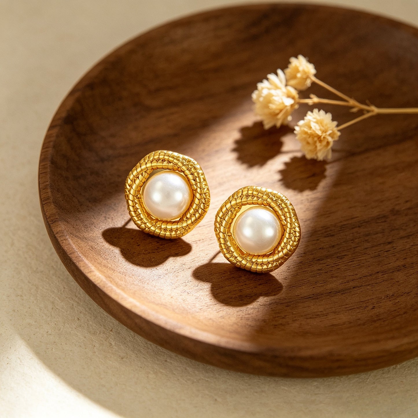 Pearl French Style Retro Affordable Luxury Niche Design Earrings