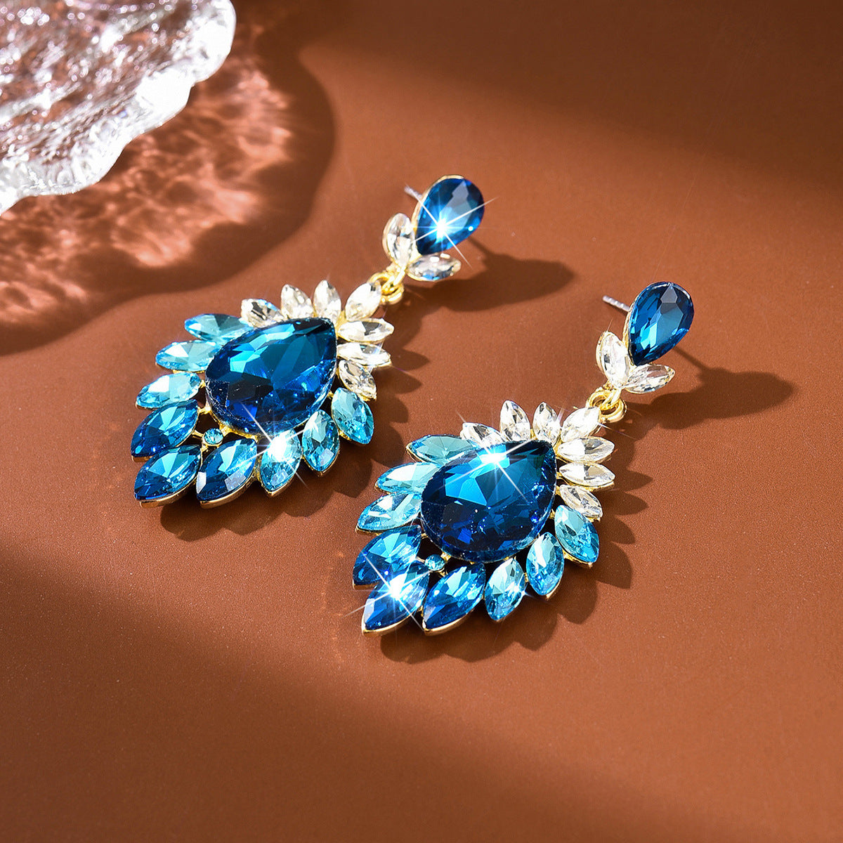 Water Drop Light Luxury High-grade Ear Earrings