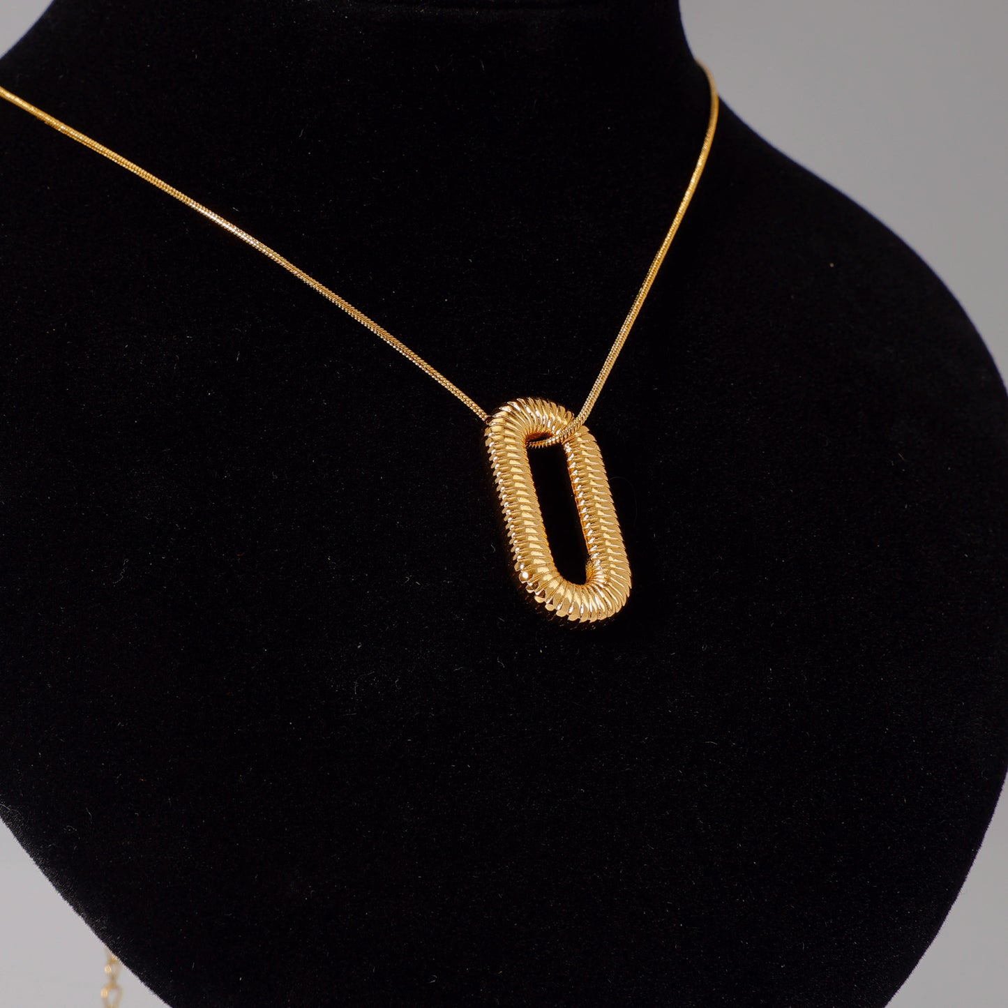 Titanium Steel Stainless Fashion Simple Light Luxury Gold Pendants