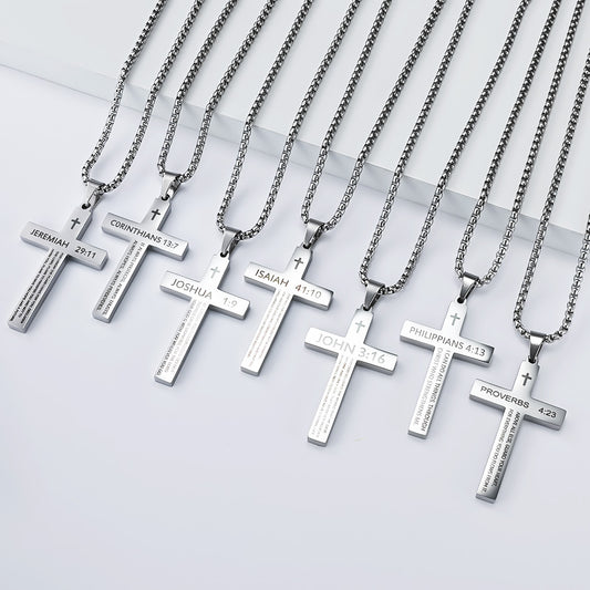 Durable Inspirational Niche Personality Stainless Street Pendants