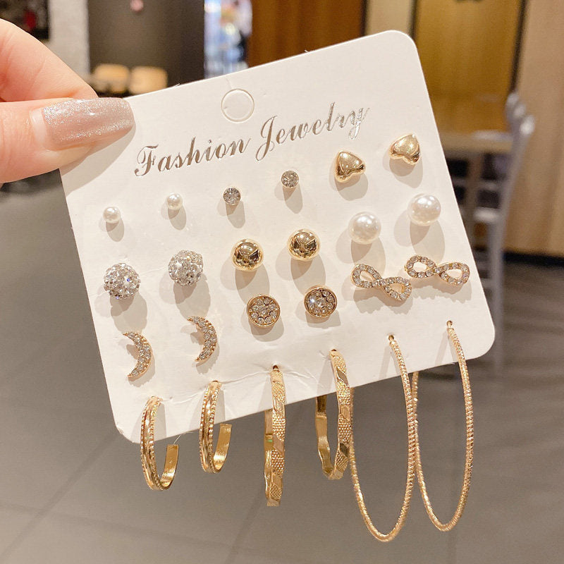 Women's Simple Modern Tassel Elegant Sweet Style Ear Clip Rings