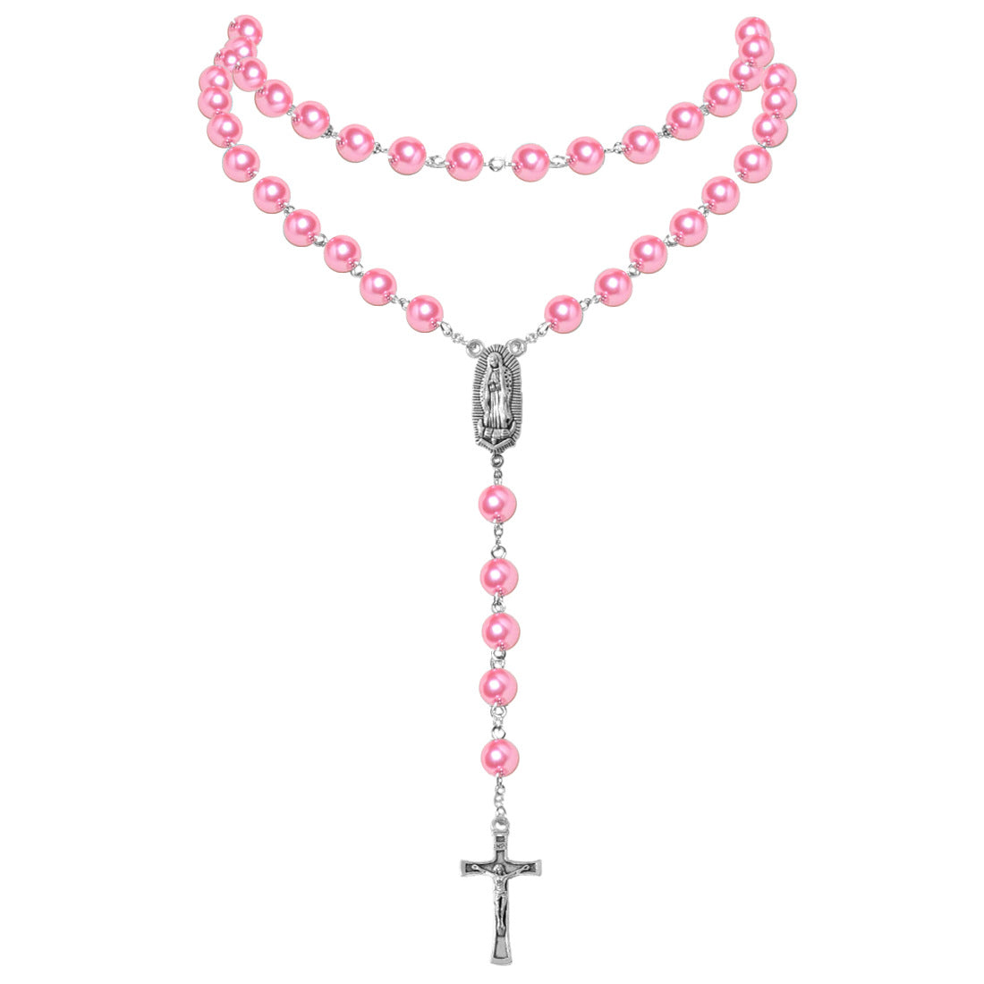 Cool Pearl Vintage Cross Beads Fashion Necklaces