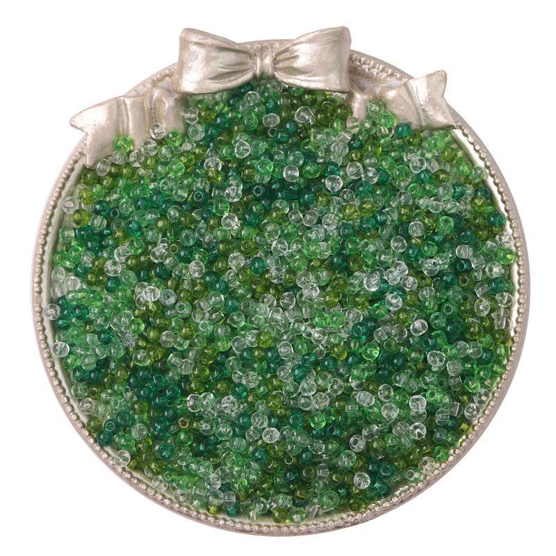 High Quality Transparent Paint Glass Beads Beaded Jewelry Accessories
