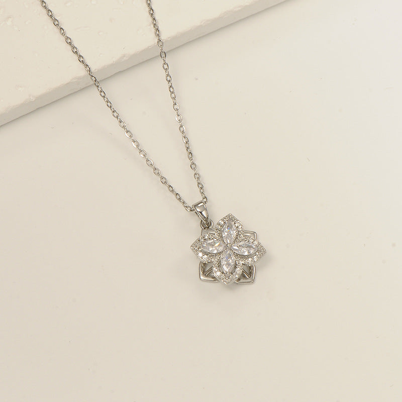 Korean Fairy Temperamental Simple Love Pearl Clavicle Necklace