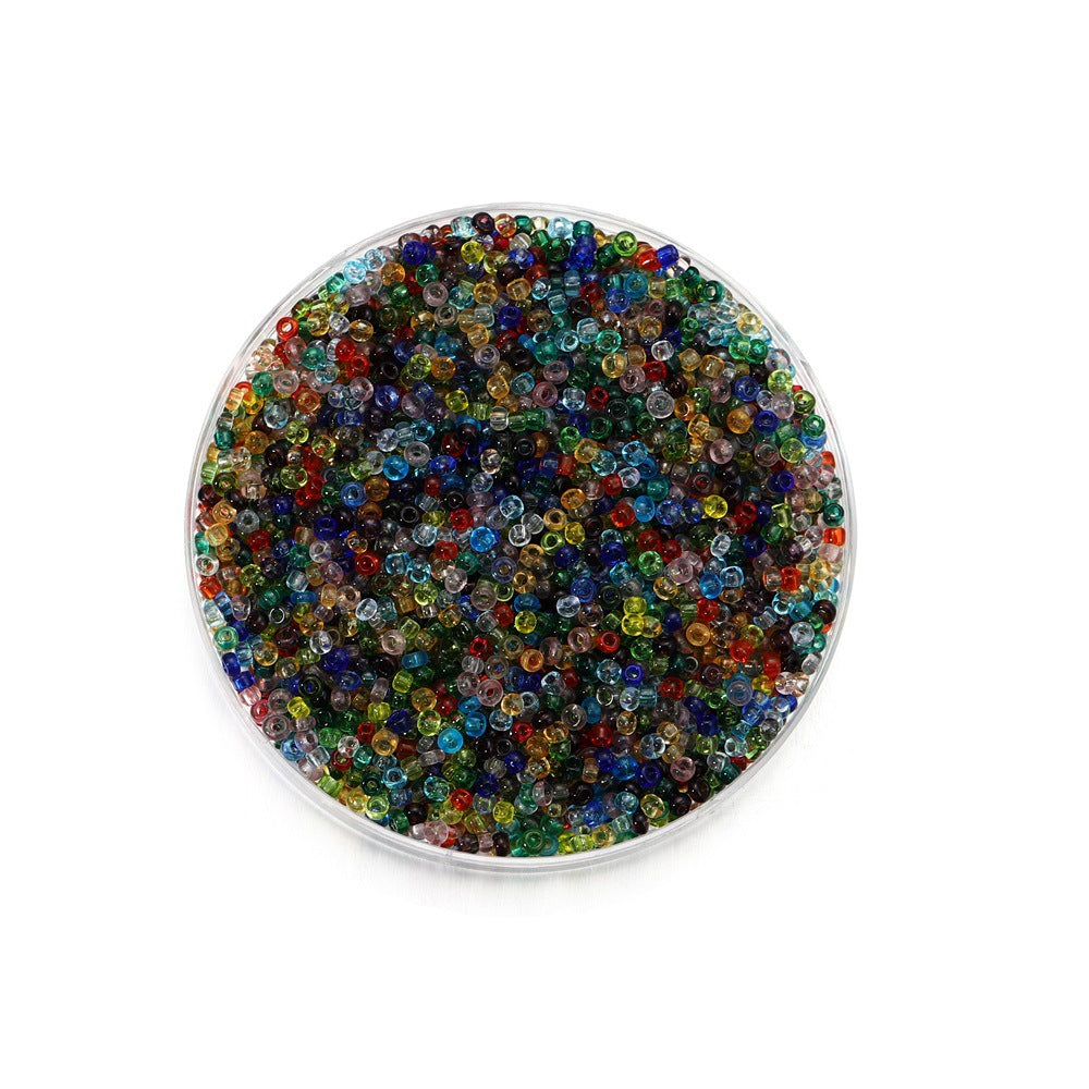 High Quality Transparent Color Glass Beads Jewelry Accessories