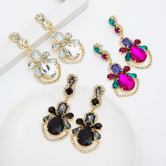 Women's Exaggerated Ball Fashion Drop-shaped Retro Affordable Earrings