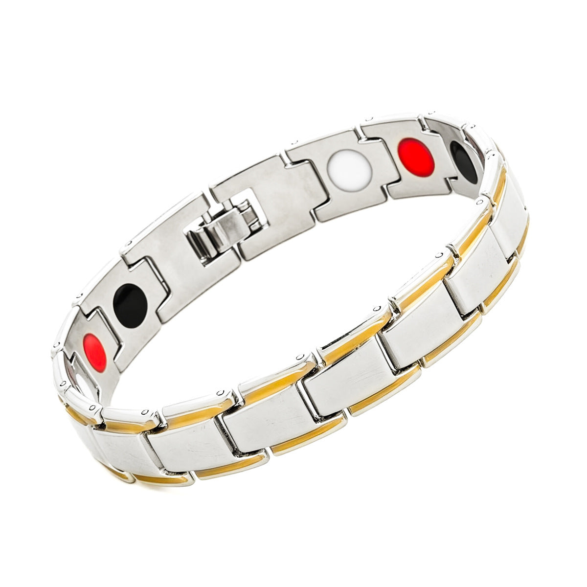 Graceful Men's Brocade Detachable Magnet Couple Bracelets