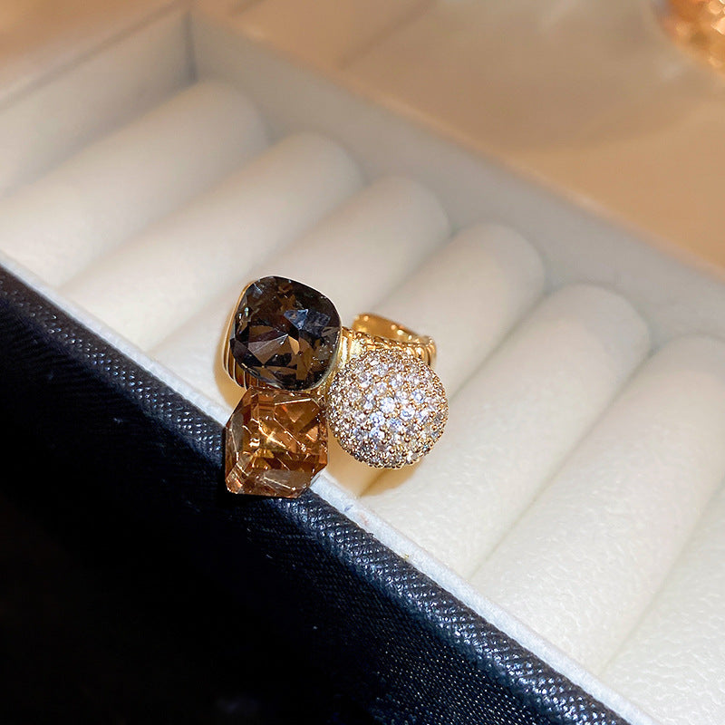 Retro High Sense Index Finger Temperamental Rings