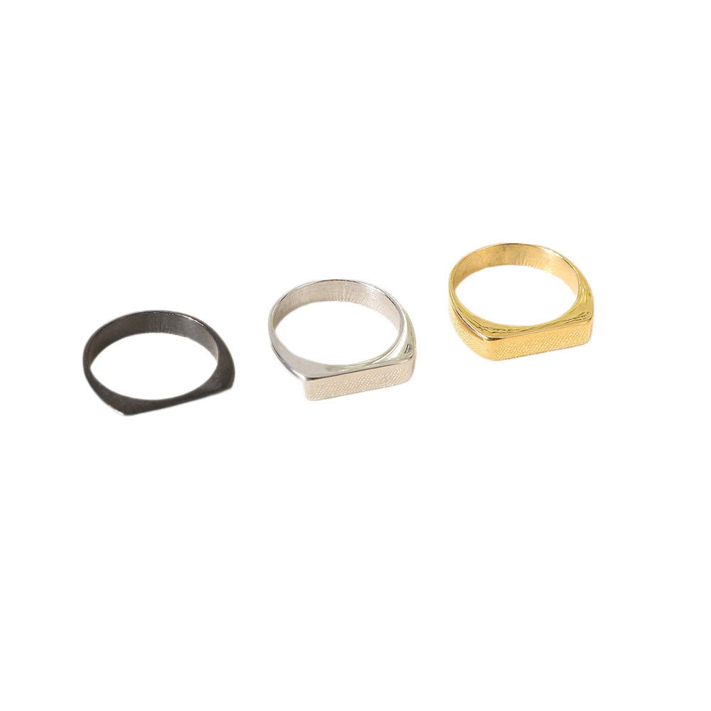 Women's & Men's Plate Geometric Simple High Sense Affordable Luxury Style Bracelets