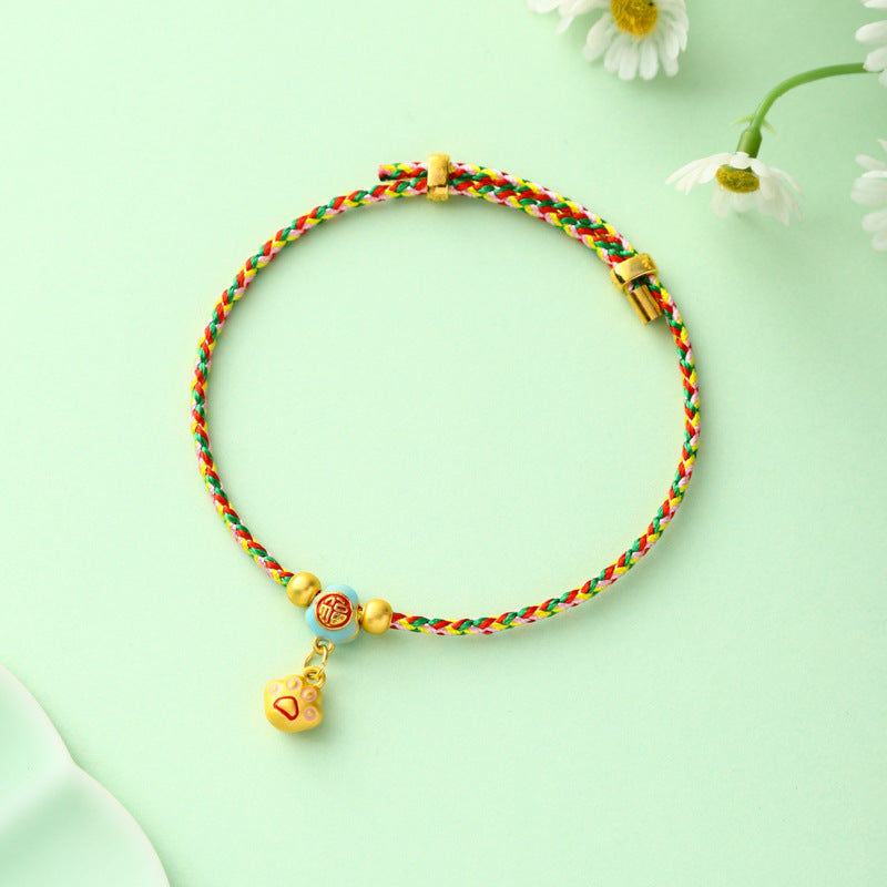 Children's Hundred Dragon Boat Festival Colorful Braided Rope Batches Of Goods Bracelets