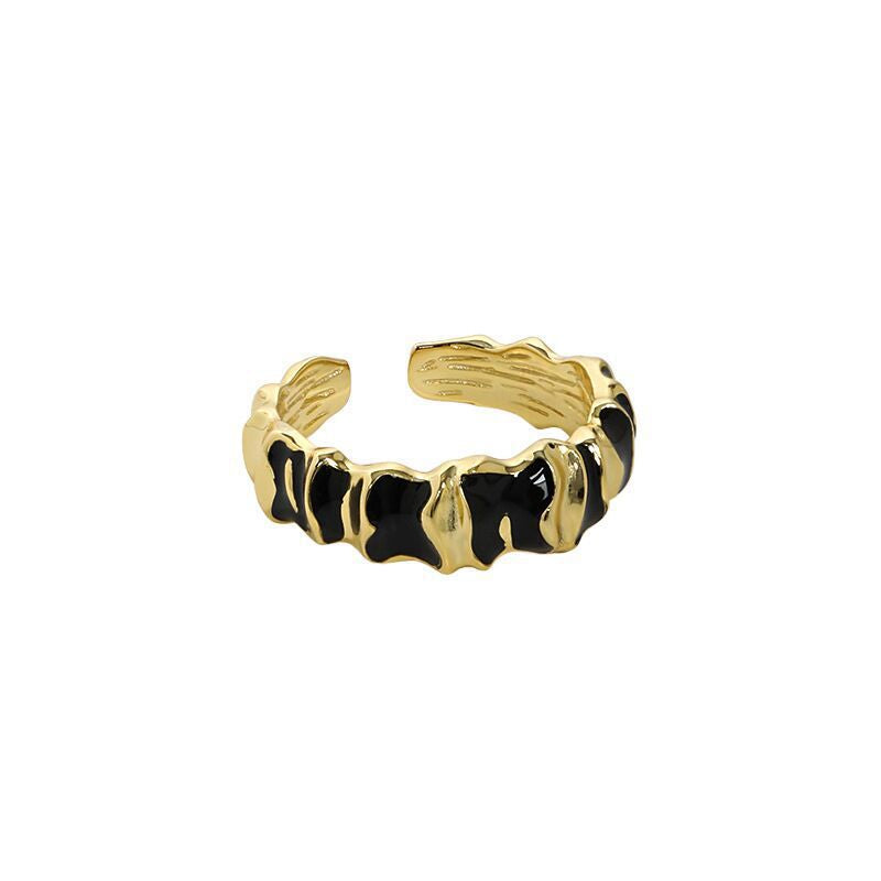 Female Fashion Design Temperament Personalized Cold Style Opening Ring